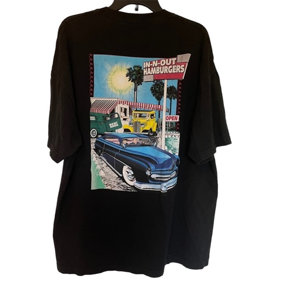 In N Out Burger Arizona Men’s T Shirt Size XXL 100% cotton black graphic tee - Picture 1 of 5